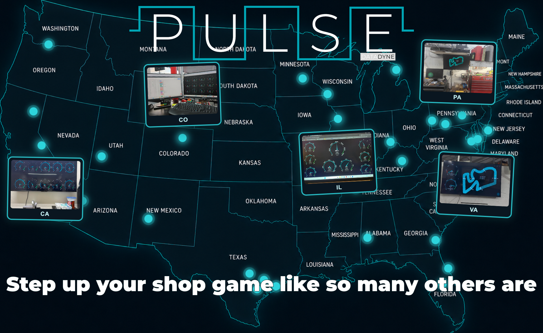 PULSE Coverage Map - Shops Across America